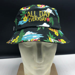 hawaiian bucket hat with string